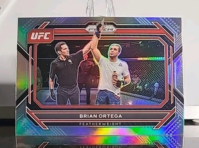 2023 Prizm UFC - BRIAN ORTEGA - Silver PRIZM #48 - Image 1 of 4