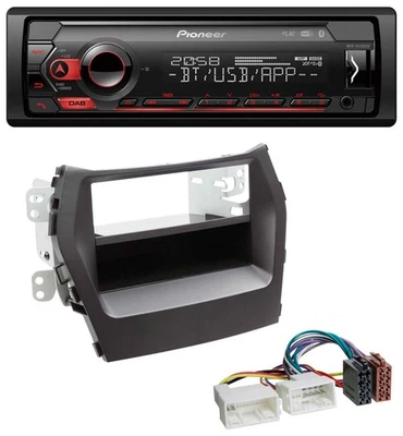 Pioneer MP3 USB DAB Bluetooth Autoradio für Hyundai Santa Fe (ab 2012) - Bild 1 von 4