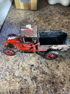 ~1930's Vintage Arcade Cast Iron Dump Truck #219 Toy Made in USA Marked - Picture 1 of 5