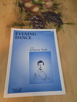 Эндрю Йорк вечер танец для классической гитары дуэт чрезвычайно редкая ноты - Изображение 1 из 4
