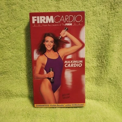 The Firm Cardio Maximum Cardio (VHS, 1999) Carissa Foster Aerobics Vintage HTF  - Image 1 of 3