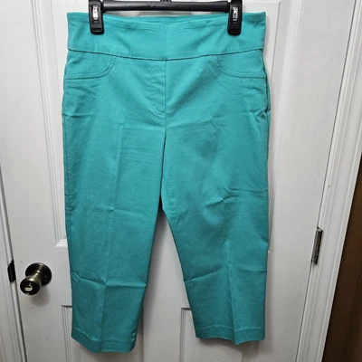 WOMENS RUBY RD. JULEP SLIMMING CONTOUR WAISTBAND CAPRIS SIZE 8 - Image 1 of 4