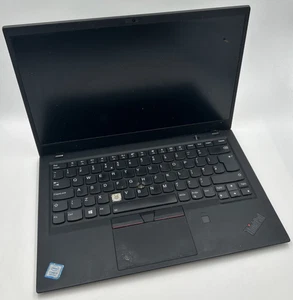Lenovo ThinkPad X1 Carbon G6 14" Screen i7-8550U 8GB RAM 256GB SSD - Picture 1 of 7
