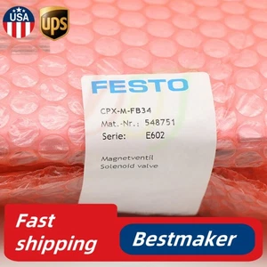 New FESTO 548751 CPX-M-FB34 Bus Node US 1Pcs - Picture 1 of 9
