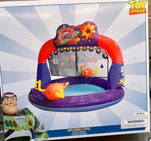 Disney Toy Story 4 Summer Splash Inflatable Pool with Arch (NEW) - Picture 1 of 2