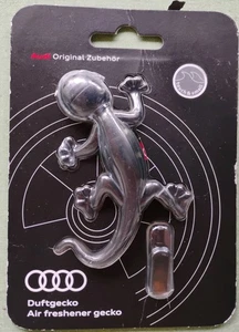 Audi Gecko Air Freshener Black Spicy Damaged Packaging - Picture 1 of 2