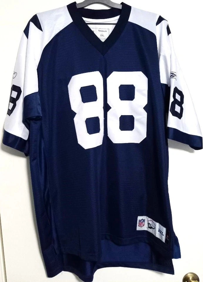 DALLAS COWBOYS: CAMISETA DEZ BRYANT #88 NFL: RETROCESOS REEBOK - COSIDOS - 2XL Foto 1 de 4
