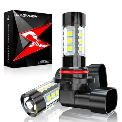 For Dodge Avenger 2008 2009-2014 Combo LED Fog Light Bulbs kit White 6000K 2PCS - Image 1 of 4