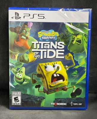 Spongebob Squarepants: Titans of the Tide (PS5 / Playstation 5) BRAND NEW - Image 1 of 2