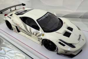 1/18 LB Silhouette Works Ferrari 458 GT white Limited Edition No 22 of 50pcs - Bild 1 von 18