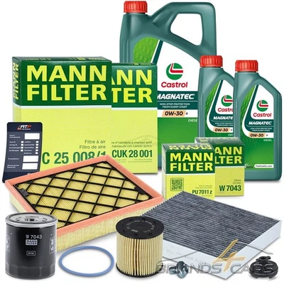 MANN-FILTER INSPEKTIONSPAKET B FÜR FORD GALAXY CK MONDEO 5 CD S-MAX 2.0 TDCi 14- - Bild 1 von 4