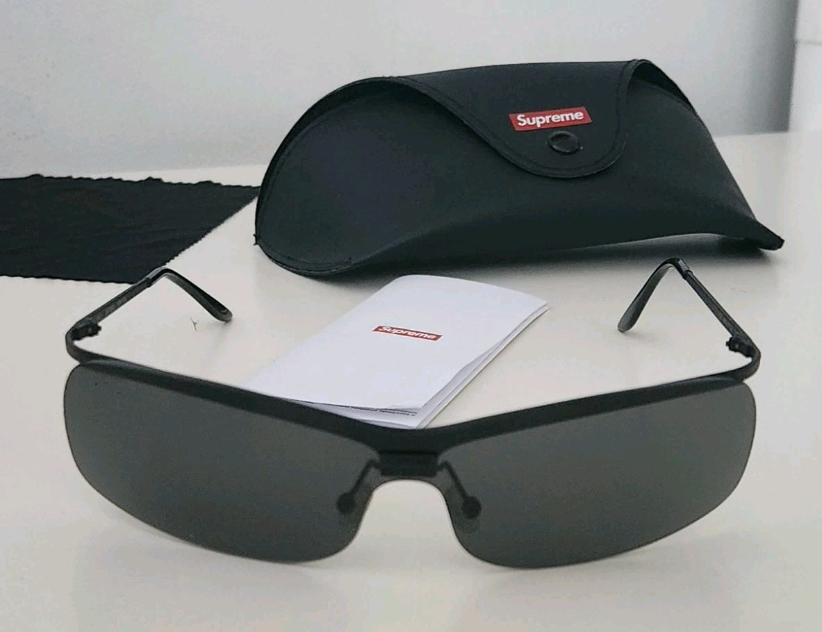 Supreme Black Black Sunglasses for Men | eBay Supreme Black Black Sunglasses for Men | eBay