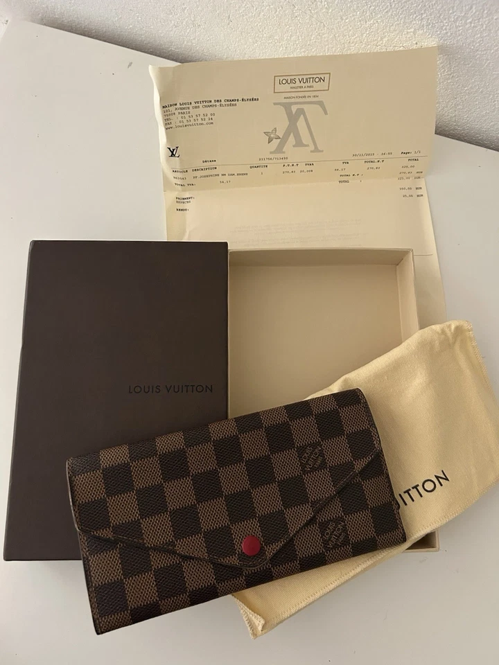 Louis Vuitton Josephine Wallet Purse Monogram Zippy Emily Sarah - Image 1 of 4