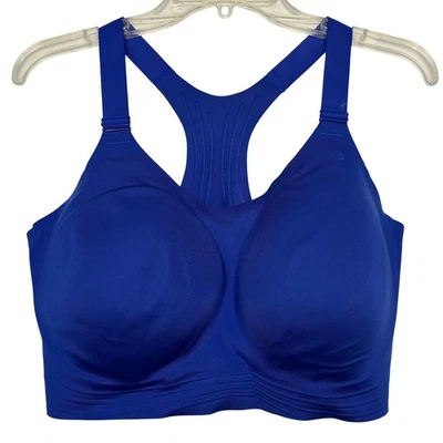 Sujetador deportivo All in Motion azul soporte alto espalda deportiva talla grande XXL Foto 1 de 4