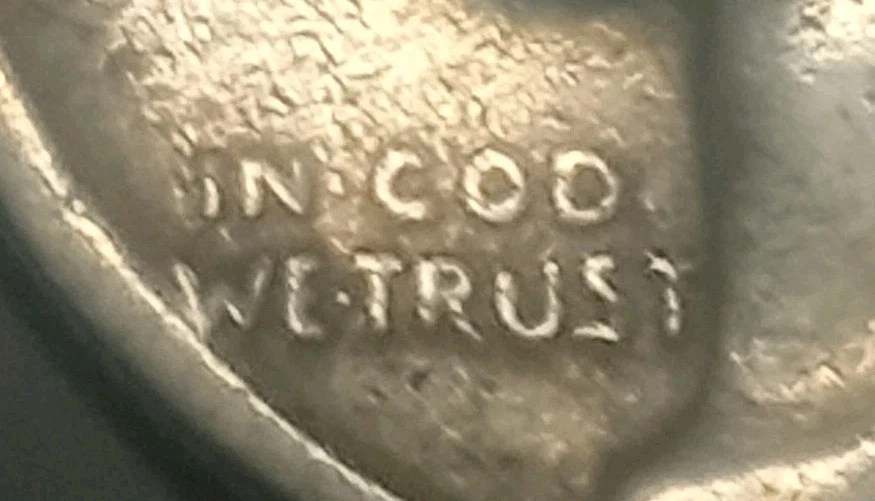 1944 W Mercury Winged Dime,In Cod We Trust,Silver Mint Error Coin,Free Shipping. - Image 1 of 3