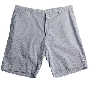 Polo Ralph Lauren Searsucker Shorts Men’s 42T Stretch Classic Fit Blue - Picture 1 of 11