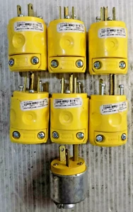 Nuevo enchufe eléctrico de puesta a tierra LEVITON R10-515PV 125V 15A, 6-20 250V 20A 7 piezas - Imagen 1 de 6