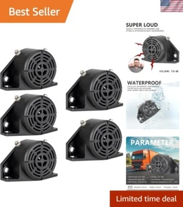 Backup Alarm Beeper for Truck Car Vehicle, 12v 24v 48volt Back up Alarm Heavy... - Picture 1 of 8