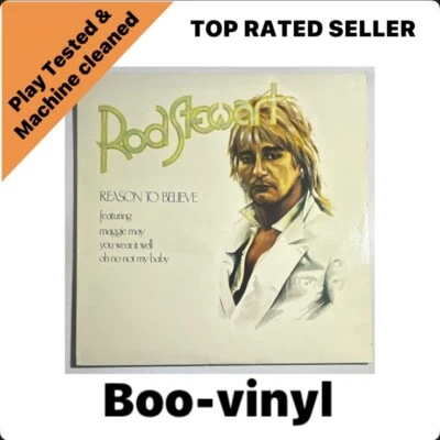 Rod Stewart Reason To Believe '78 UK St Michael: 2102/0102 Lp Vinyl Record EX/EX - Image 1 of 4