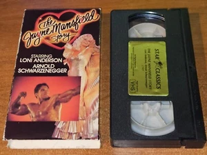 The Jayne Mansfield Story VHS Video Loni Anderson/Arnold Schwarzenegger 1989 - Picture 1 of 4