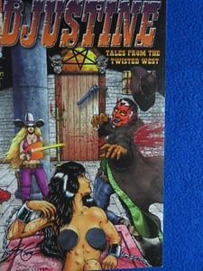 DJUSTINE TALES FROM THE TWISTED WEST #3 VARIANT TEODORANI 2006 SIGNED - Bild 1 von 1