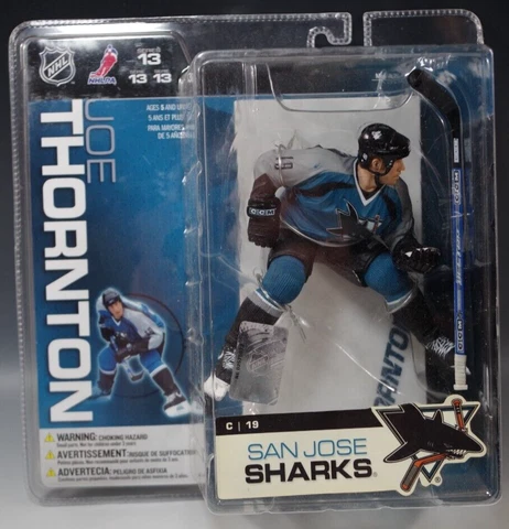 McFARLANE JOE THORNTON SERIES 13 SAN JOSE SHARKS FIGURE HOCKEY MIB VARIANT Cover