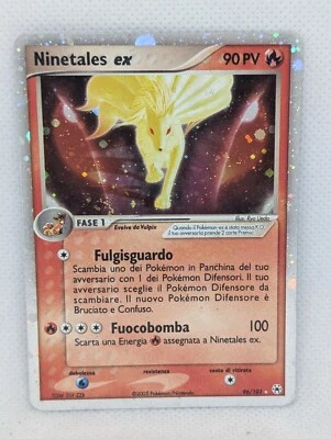 Ninetales ex 96/101 Hidden Legends Holo Rare Pokemon TCG Nintendo ITALIAN MP+ - Image 1 of 4