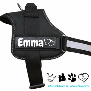 Klettlogo Klettsticker ★ WUNSCHTEXT + MOTIV ★ Patch Trixie Doxlock 1 Stück - Bild 1 von 5