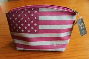 Damen Unterarmtasche Y Not ? Bags Kulturbeutel US Flagge Stars and Stripes - neu - Bild 1 von 5
