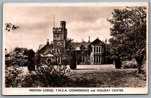 Postcard Biggar Scotland Winston Lodge YMCA Conference & Holiday Center RPPC A - Picture 1 of 2