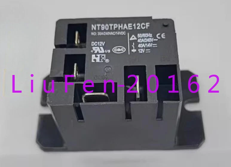 2PCS New NT90TPHAE12CF DC12V Relay 40A 12V 4 pin - Image 1 of 1