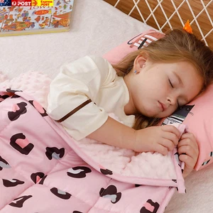 Weighted Blanket 3.2Kg, Ultra Cozy Minky Dotted Heavy Blanket Great for Calming, - Picture 1 of 7