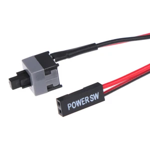 5Pcs PC computer motherboard power cable switch on/off/reset replacement&Z0 - Picture 1 of 7