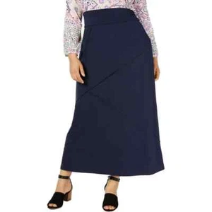 Style & Co. Women's Plus Surplice Solid Maxi Skirt - Clearance Sale - UK Seller - Picture 1 of 2