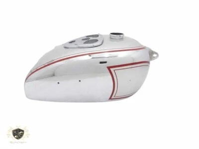 BSA M20/21 Dlx M22 M2324 Silver Painted Chrome Petrol Tank 1938-40(Fits For) - Image 1 of 4