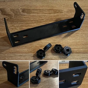 Staffa supporto CB Radio + 4 Teste per bulloncini - Zdjęcie 1 z 9