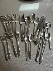 1847 Monogram S Rogers Bros silver plated silverware Malt Spoons Plus - Picture 1 of 4