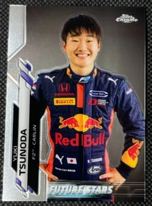 2020 Topps Chrome Formula 1 Yuki Tsunoda #60 FutureStars Rookie - F1 - Foto 1 di 2