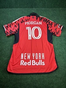 Men's New York Red Bulls adidas Red 2024 Legacy Authentic Lewis Morgan Jersey XL - Picture 1 of 11