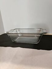 Anchor Hocking Ovenware Clear Glass Loaf Dish, #1041, 1.5 QT, 5.25” x 9” x 2.75”