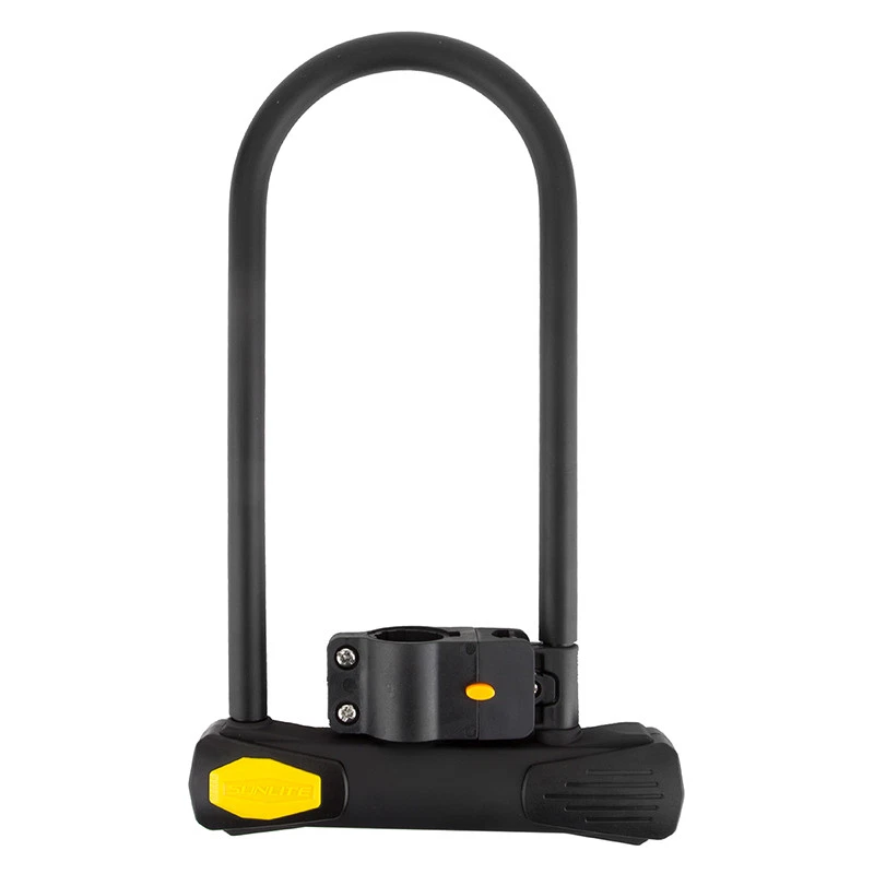 Sunlite Power Shield U-Lock Lock Sunlt Pwr Shield U Lng 4.5x11.5 Bk W/brkt - Image 1 of 1