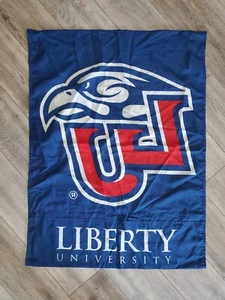 Liberty Flames House Banner Flag Vintage Genuine - Picture 1 of 3
