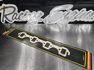 Mr Gasket #253 Header Gasket Set Small Block Ford 1.12" X 1.48" Sq Port Size - Image 1 of 2