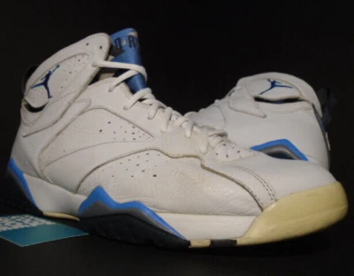 Nike Air Jordan VII 7 2003 retro francés blanco francés azul sílex gris criado 14 Foto 1 de 4