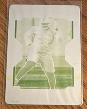 2022 Chronicles Prizm Carlos “Boogie” Basham Yellow One Of One Printing Plate