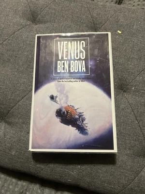 Ben Bova Venus 2000 First Edition Hardcover Dust Jacket Tor Sci-Fi Novel - Image 1 of 4