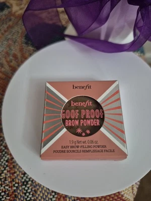 Polvo de relleno de cejas Benefit Goof Proof tono #2,5 rubio neutro tamaño completo nuevo en caja $24 Foto 1 de 4