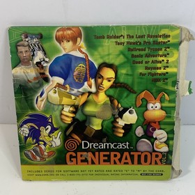 Sega Dreamcast Generator Volume 2 Demo Disc CIB with Sleeve Tested & Working