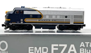 N KATO 176-2126 EMD F7A SANTA FE AT&SF # 325 BLUEBONNET - Picture 1 of 2