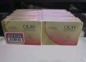 Olay Body Science Beauty Bar Soap B3 Niacinamide + Peptide 8 Pack - Picture 1 of 3